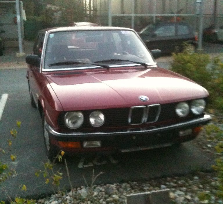 BMW 520i E28, BJ: 1985